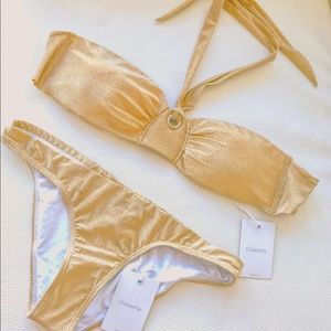 Onda de Mar Gold Bikini Set
